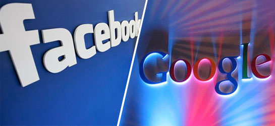 Facebook y Google