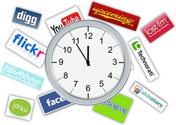 El tiempo en las redes sociales